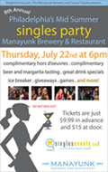 Details on 8th Annual Philly's Largest After-Work Mid-Summer Singles Party!