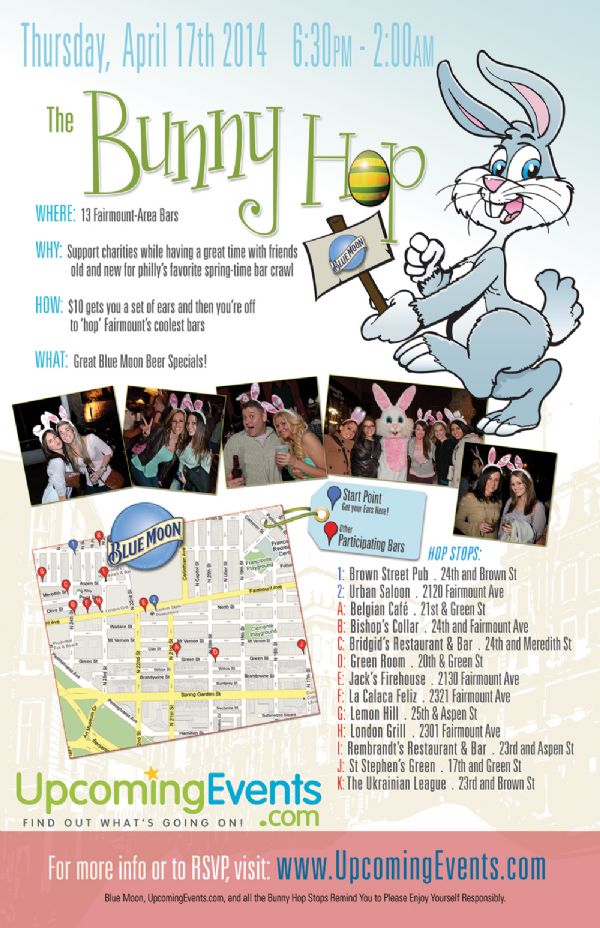 2014 Bunny Hop in Fairmount Philadelphia