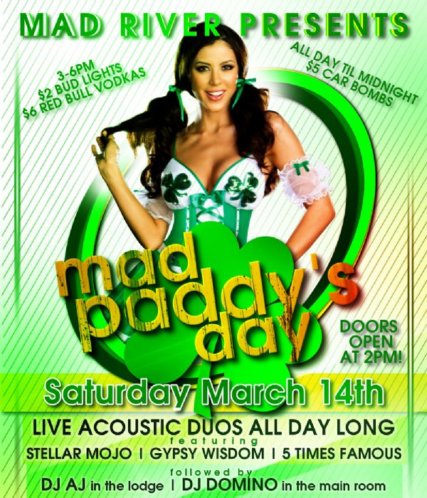 Details on Mad Paddy's Day - Manayunk St Patrick's Day Music Festival