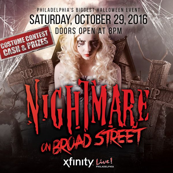 Details on Nightmare on Broad Street Halloween Bash