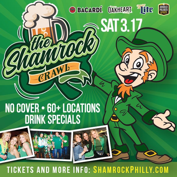 Details on The Shamrock Crawl - St Patrick's Day Bar Crawl in Philadelphia