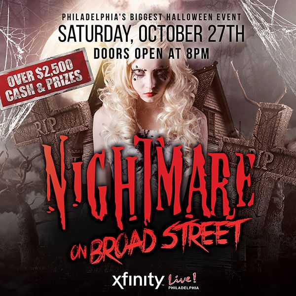 Details on Nightmare on Broad Street Halloween Bash