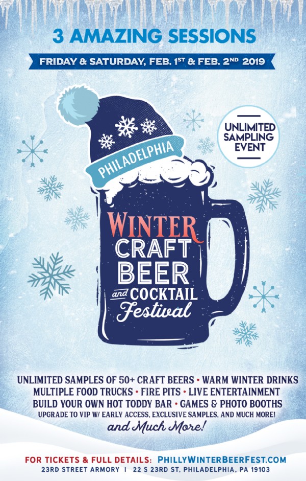 Details on Philadelphia Winter Craft Beer & Cocktail Festival