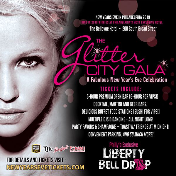 Details on The Glitter City Gala - Philly's Hottest New Year's Eve Party