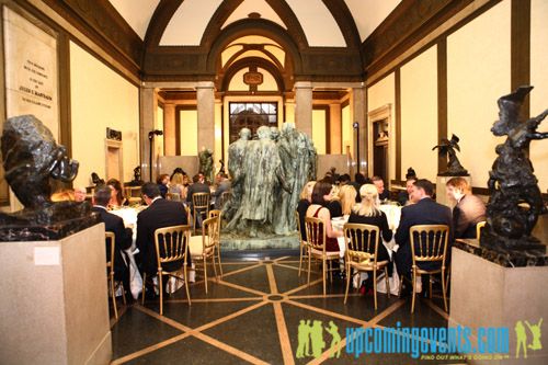 Photo from Bernie Robbins and Van Cleef & Arpels present Dinner at the Rodin Museum