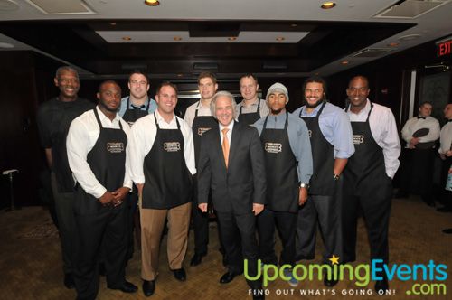 Photo from Philadelphia Eagles Brent Celek Celebrity Serving Event