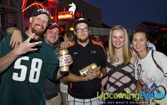 Photo from Miller Lite Eagles Countdown to Kickoff