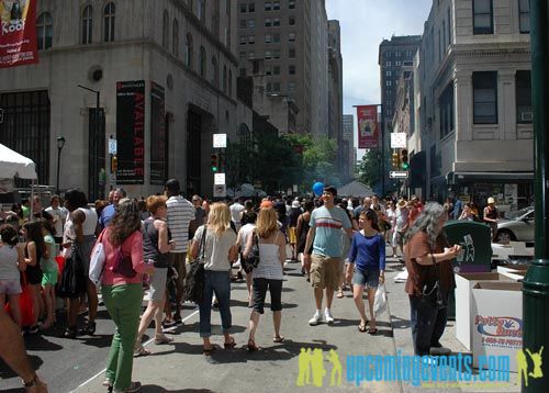 Photo from Rittenhouse Row Spring Festival