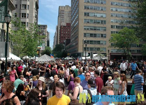 Photo from Rittenhouse Row Spring Festival